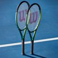 Wilson Blade 26 V8.0 vaikiška teniso raketė juoda-žalia WR079210U 8