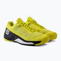 Vyriški teniso bateliai Wilson Rush Pro 4.0 yellow WRS328610 5