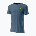 Vyriški teniso marškinėliai Wilson KAOS Rapide SMLS Crew II blue WRA813802