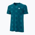 Wilson PWR SMLS Henley III vyriški teniso marškinėliai mėlyni WRA804502