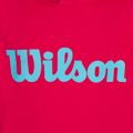 Wilson vaikiški teniso marškinėliai Script Cotton PO Hoody rožinės spalvos WRA769221 3