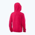 Wilson vaikiški teniso marškinėliai Script Cotton PO Hoody rožinės spalvos WRA769221 6