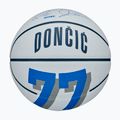 Wilson NBA Player Icon Mini Luka krepšinio kamuolys WZ4007701XB3 dydis 3 2