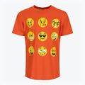 Vaikiški teniso marškinėliai Wilson Emoti-Fun Tech Tee orange WRA807403