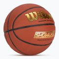 Wilson Showcase Comp Krepšinio krepšinio oranžinis dydis 6 2