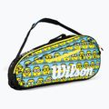 Wilson Minions 2.0 Team 3 Pack vaikų teniso krepšys mėlyna/geltona WR8020301001