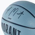 Vaikiškas krepšinio kamuolys Wilson NBA Player Icon Mini Morant blue dydis 3 3