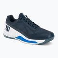 Vyriški teniso bateliai Wilson Rush Pro 4.0 navy blue WRS330650