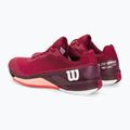 Moteriški teniso bateliai Wilson Rush Pro 4.0 Clay beet red/white/tropical peach 3