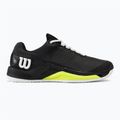 Vyriški teniso bateliai Wilson Rush Pro 4.0 Clay black/white/safety yellow 2