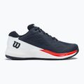 Vyriški teniso bateliai Wilson Rush Pro Ace Clay navy blazer/white/infrared 2