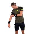Vyriški teniso marškinėliai HYDROGEN Camo Tech green T00514397