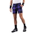 Vyriški teniso šortai HYDROGEN Tartan violetinės ir juodos spalvos T00519E77