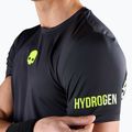 Vyriški HYDROGEN Panther Tech Tee black/yellow Teniso marškinėliai 3