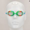 Vaikiški plaukimo akiniai TYR Swimple Tie Dye Non-Mirrored clear/ green/ orange 8