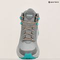 Vyriški žygio batai HOKA Trail Code GTX galactic grey/electric aqua 15