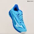Moteriški teniso batai Mizuno Wave Exceed Light 2 AC river blue/white/mugen blue 12
