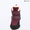 Paauglių sniego batai Geox Trekkyup ABX burgundy 15