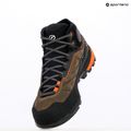 Vyriški priėjimo prie trasų batai SCARPA Rapid Xt Mid Gtx caribou / rust orange 10