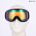 Slidinėjimo akiniai UVEX Downhill 2100 CV black matt/mirror opal yellow 7