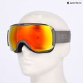 Slidinėjimo akiniai UVEX Downhill 2100 CV rhino matt/mirror orange orange 7