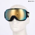 Slidinėjimo akiniai UVEX Downhill 2100 CV Race black matt/mirror gold clear 7