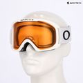 Slidinėjimo akiniai Oakley O-Frame 2.0 Pro L matte white/persimmon 7