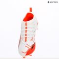 Vaikiški futbolo batai PUMA Ultra 5 Match FG/AG Jr puma white/puma black/glowing red 9