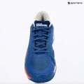 Vyriški teniso batai Wilson Rush Pro Ace Clay deja vu blue/ white/ infrared 16