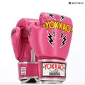 Vyriškos bokso pirštinės YOKKAO Stadium fuchsia 8