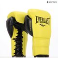 Bokso pirštinės Everlast Powerlock 2 Laced Pro Training neon yellow 14