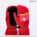 Moteriškos slidininkų pirštinės Rossignol New Piste M ruby red 13