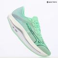 Vyriški bėgimo batai Mizuno Wave Rebellion Flash 2 neo mint/vintage indigo/hint of mint 9