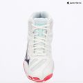 Moteriški tinklinio batai Mizuno Wave Voltage 2 Mid white/violet indigo/camellia rose 9