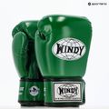 Bokso pirštinės WINDY Classic Synthetic Leather green 8