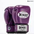 Bokso pirštinės WINDY Classic Genuine Leather purple 7