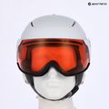 Slidinėjimo šalmas Giro Aria Spherical S2 matt white/vivid cooper 10