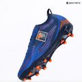 Vaikiški futbolo batai OneTeam Robero Teen FG/AG tamsiai mėlyni/oranžiniai 23