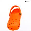 Vaikiškos šlepetės Crocs Classic Clog Kids orange zing 8