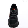 Vyriški bėgimo bateliai Under Armour Charged Bandit Trail 3 black/black/fire 11