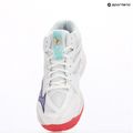 Moteriški tinklinio batai Mizuno Thunder Blade Z Mid white/violet indigo/camelliaros 11