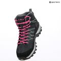 Moteriški trekingo batai CMP Rigel Mid Wp anthracite/mineral green 14