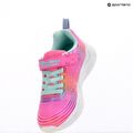 SKECHERS vaikiški batai S-Lights Wavy Beams pink/multi 4