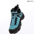 Moteriški turistiniai batai Columbia Escape Thrive Titanum Mid Outdry teal/black 22
