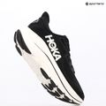 Moteriški bėgimo bateliai HOKA Clifton 10 black/white 17