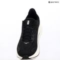 Moteriški bėgimo bateliai HOKA Clifton 10 Wide black/white 16