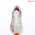 Moteriški bėgimo bateliai Mizuno Wave Rebellion Sonic 2 river white/cayenne/gray mist 9