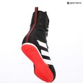 Bokso bateliai adidas Box Hog 4 core black/cloud white/pure ruby 9