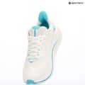 Vyriški bėgimo bateliai HOKA Clifton 10 white/skyward blue 17