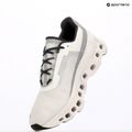 Vaikiški bėgimo batai On Running Cloudmonster allwhite 9